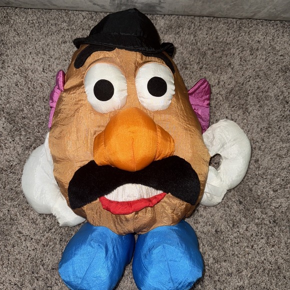 Vintage Mr Potato Head Toy Story Nylon Puffalump Disney Hasbro Plush‎ 18" - Picture 7 of 7